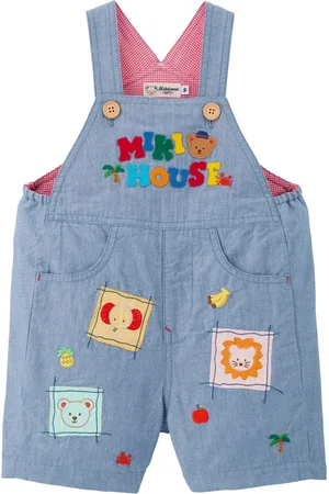Miki House Animal-motif trousers