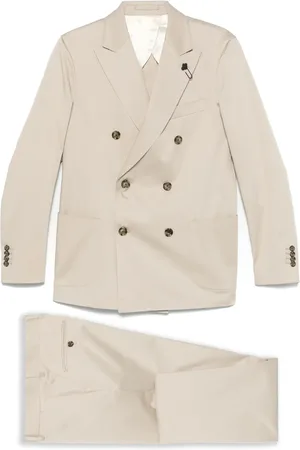 LARDINI Double-breasted suit