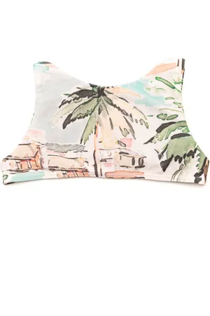 Lenny Niemeyer Watercolour-effect bikini top