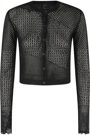Pinko Crochet-knit cardigan