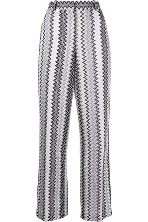 Missoni Zigzag high-waisted trousers