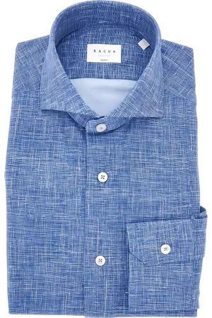 Xacus Textured button-up shirt