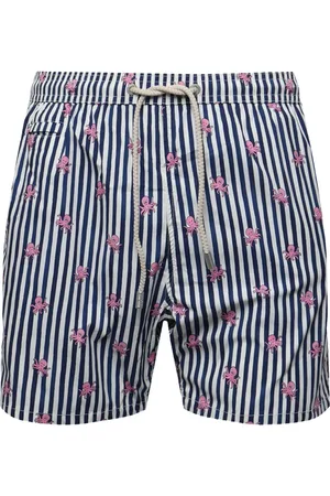 MC2 SAINT BARTH Striped swim shorts