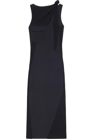 Courrèges Drap?? midi dress