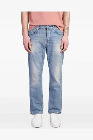GRIFONI Logo-patch jeans