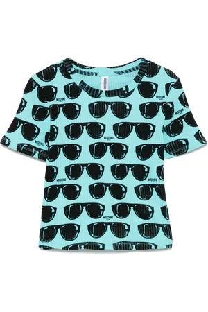 Moschino Sunglasses-print T-shirt