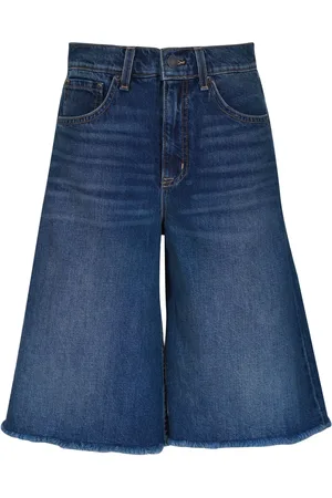 NILI LOTAN Knee-length denim shorts