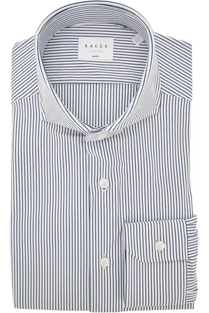 Xacus Striped button-up shirt