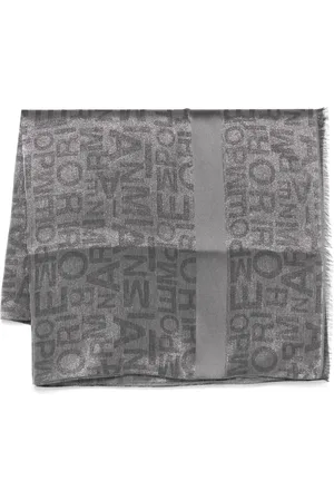 Emporio Armani Logo-jacquard scarf