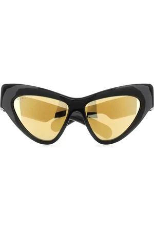 Gucci Logo-lettering sunglasses