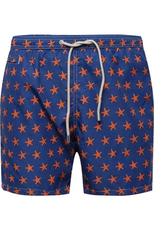 MC2 SAINT BARTH Pattern-jacquard swim shorts