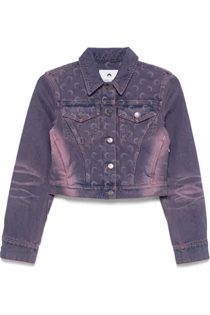 Marine Serre Moon Laser denim jacket