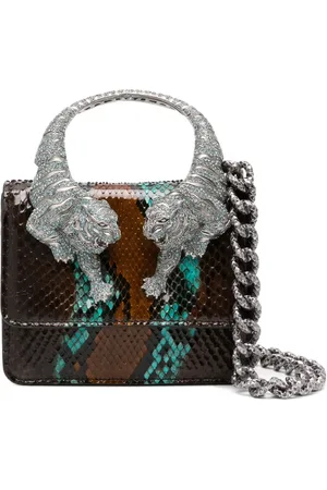 Roberto Cavalli Small Roar crystal-embellished bag