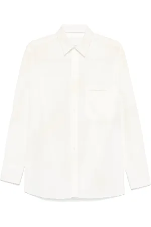 Maison Margiela Cut-out-collar shirt
