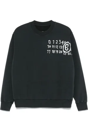 Maison Margiela Numbers-motif sweatshirt
