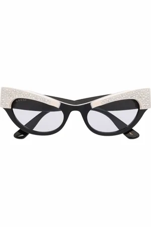 Gucci Crystal-embellished cat-eye sunglasses