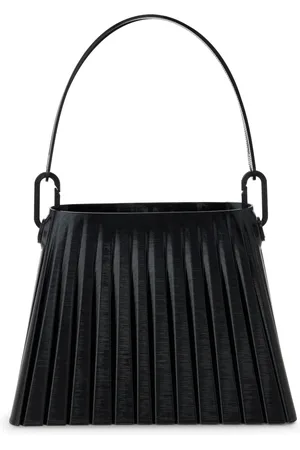 Touchless Pleated 3D-printed shoulder bag