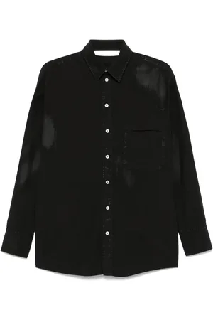 Maison Margiela Cut-out-collar shirt