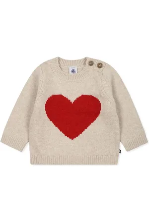 Petit Bateau Heart jumper