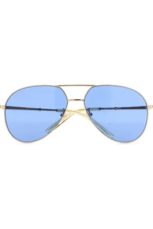 Gucci Logo-engraved sunglasses