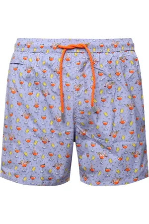 MC2 SAINT BARTH Graphic-print swim shorts
