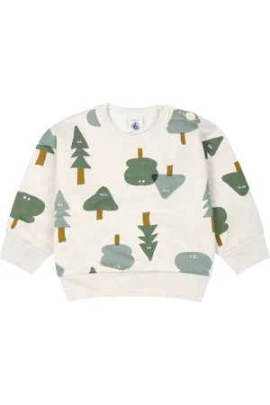 Petit Bateau Graphic-print organic-cotton sweatshirt