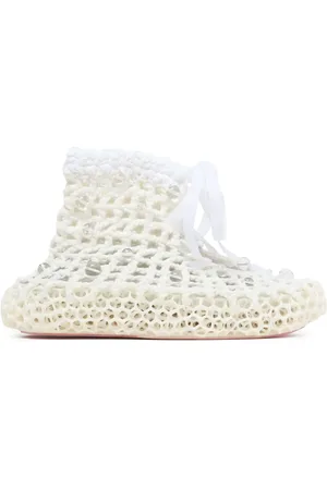 SUSAN FANG Crochet beaded boots