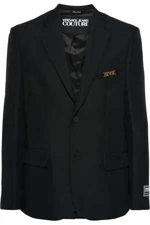 VERSACE Logo-appliqu?? blazer
