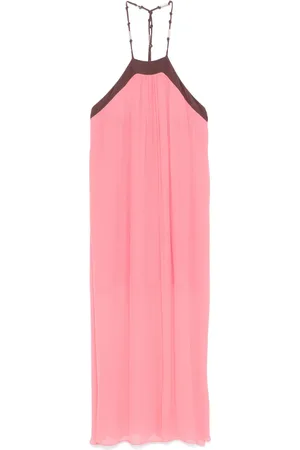 Patrizia Pepe Two-tone midi dress