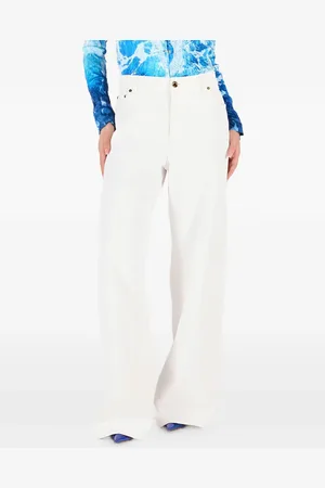Roberto Cavalli Patterned-jacquard trousers