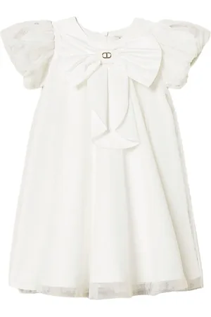Twin-Set Bow-detail dress