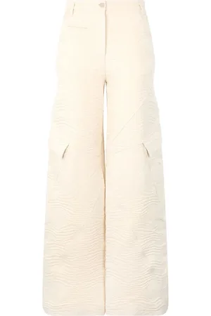 Roberto Cavalli Zebra-jacquard cargo trousers