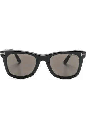 Tom Ford Square-frame clip-on glasses