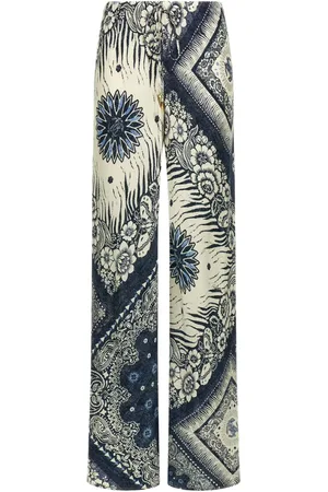 Roberto Cavalli Bandana-print trousers