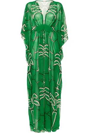 JOHANNA ORTIZ Secret Garden georgette maxi dress