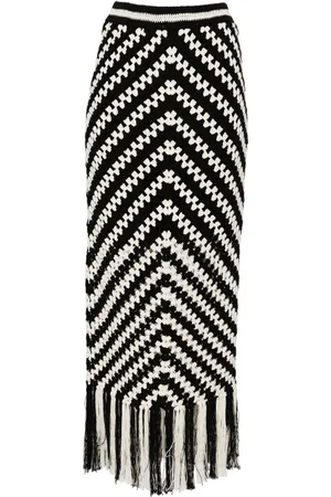 ZIMMERMANN Halliday crochet midi skirt
