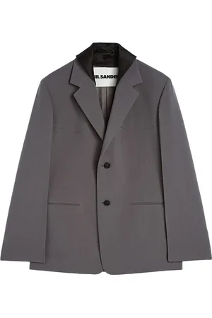 Jil Sander Detachable-collar tailored jacket