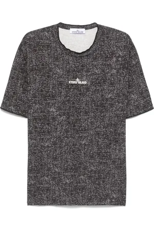 Stone Island Logo-embroidered T-shirt