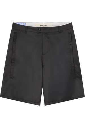 ROUGH. Satin-finish shorts