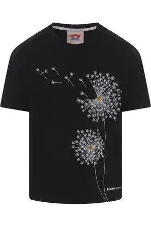 Flower Mountain Dandelion-print T-shirt