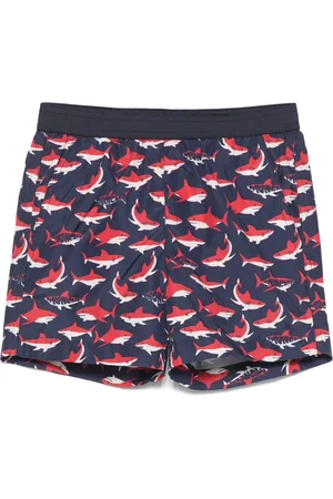 Moncler Shark-print swim shorts