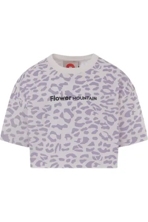 Flower Mountain Leopard-print T-shirt