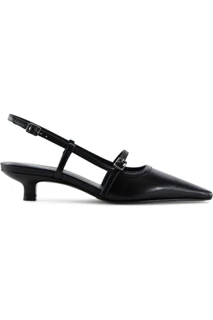 NOTABENE Elenne pointed-toe kitten-heel pumps
