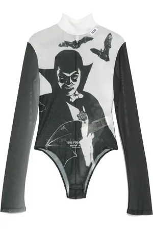 GCDS Graphic-print bodysuit