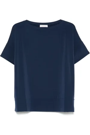 LE TRICOT PERUGIA Cowl-neck T-shirt