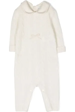 Ralph Lauren Knitted cashmere babygrow