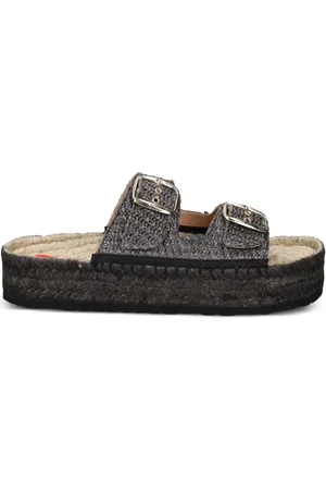 Moschino Double-buckle espadrilles