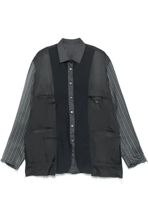 Maison Margiela Contrast-sleeves jacket
