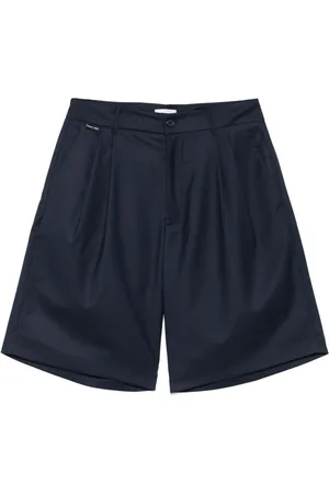 Family First Pleat-detailed shorts
