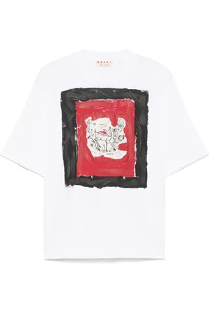 Marni Painted baby fawn T-shirt
